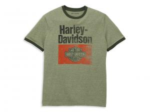 T-Shirt "Heritage Sign Graphic Novelty Ringer" 96012-22VM