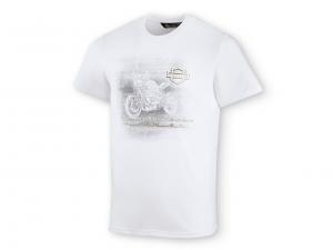 T-Shirt "LIVEWIRE" GRAPHIC WHITE" 99078-20VM