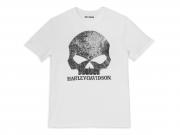 T-Shirt "Milwaukee Map Skull White" 96062-22VM