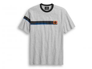 OFFSET CHEST STRIPE TEE 96381-20VM