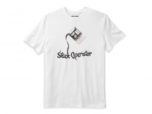 T-Shirt "Oil Can White" 96531-22VM