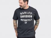 T-Shirt "Racer Font Motorcycle Co. Black"_2