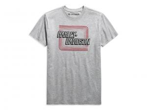 T-Shirt "RETRO OUTLINE SLIM FIT" 99090-20VH