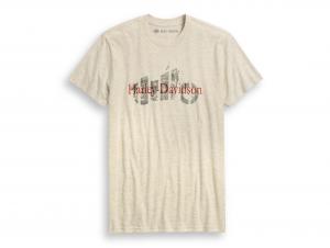 T-Shirt "SPLICED GRAPHIC SLIM FIT" 96247-20VH