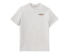 Men's Stacked Graphic Double Logo Graphic Tee 96171-22VM