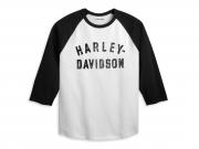 T-Shirt "Staple 3/4 Raglan - White" 96077-23VM