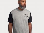 T-Shirt "Staple Colorblock - Heather Grey"_2