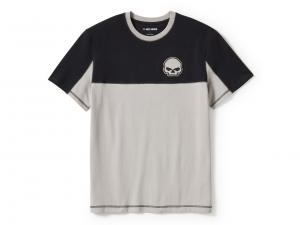 T-Shirt "Willie G Skull Colorblock Short Sleeve" 99291-25VM
