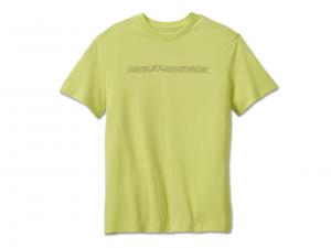 T-Shirt "Willie G Skull Wild Lime" 96206-24VM