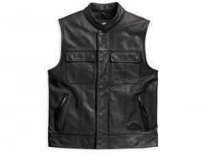 FOSTER LEATHER VEST 98090-15VM