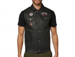 Rokker-Weste "Club Vest Black" ROKC121501
