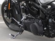 HPU FineCut Primärdeckel - Softail ab 08 - Schwarzglanz_3