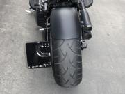 Seitlicher Kennzeichenhalter Softail ab 2008 - GLANZ SCHWARZ_4