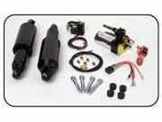 Air Suspension System - 09up Touring Kit Black 13" ASP-9048-AL-B