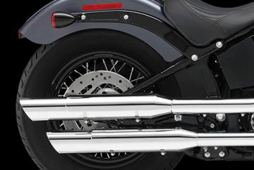 Verdeckte Hinterradfederung