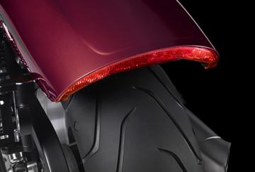 LED-Rückleuchte mit integrierten Blinkern und Bremslicht