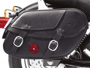 BAR & SHIELD® LEATHER SADDLEBAGS 90369-06D