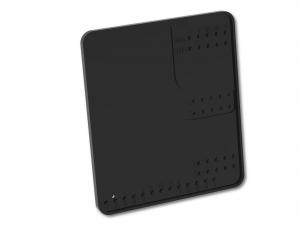 Kennz.-Trägerplatte 180x200 Alu mattschwarz HPU-KP-MB-D1