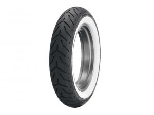 Dunlop Tire Series - D408F 130/90B16 Wide Whitewall - 16 in. Front 43211-09A