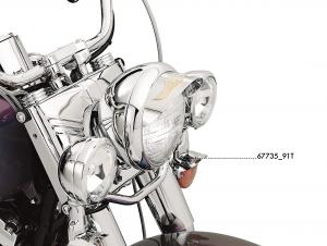 EAGLE WING LOGO LEUCHTENSCHIRME - Blinker mit flachem Glas 67735-91T