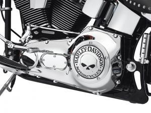 WILLIE G® SKULL KOLLEKTION - Derby Deckel - Für Evolution" 1340 ab '99, Dyna® und Softail® ab '99 25441-04A