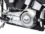 WILLIE G® SKULL KOLLEKTION - Derby Deckel - Für Evolution" 1340 ab '99, Dyna® und Softail® ab '99 25441-04A