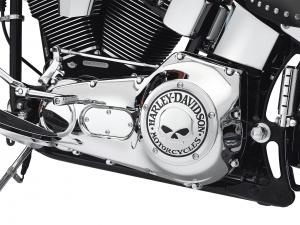 WILLIE G" SKULL COLLECTION - Derby Cover - Fits '99-later Evolution" 1340, '99-later Dyna® and Softail® 25441-04A