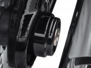 MUTTERNKAPPEN FÜR DIE HINTERACHSE - FAT BOY & BREAKOUT - SCHWARZGLÄNZEND - Dyna 08-17 & Softail ab 08_2