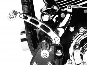 BILLET SCHALTHEBEL - Chrom - Dyna - Softail 34539-00