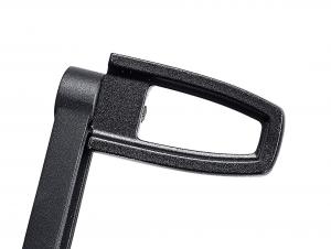 ENDGAME BREMSPEDALAUFLAGE - SCHWARZELOXIERT - Softail ab 18 & Touring ab 14 50600401