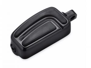 AIRFLOW FUSSRASTEN - SCHWARZGLÄNZEND - Für Modelle mit H-D® Steckfußrastenhaltern (außer Fahrerposition bei XL883L '07-'10, XL883N, XL1200N, XL...