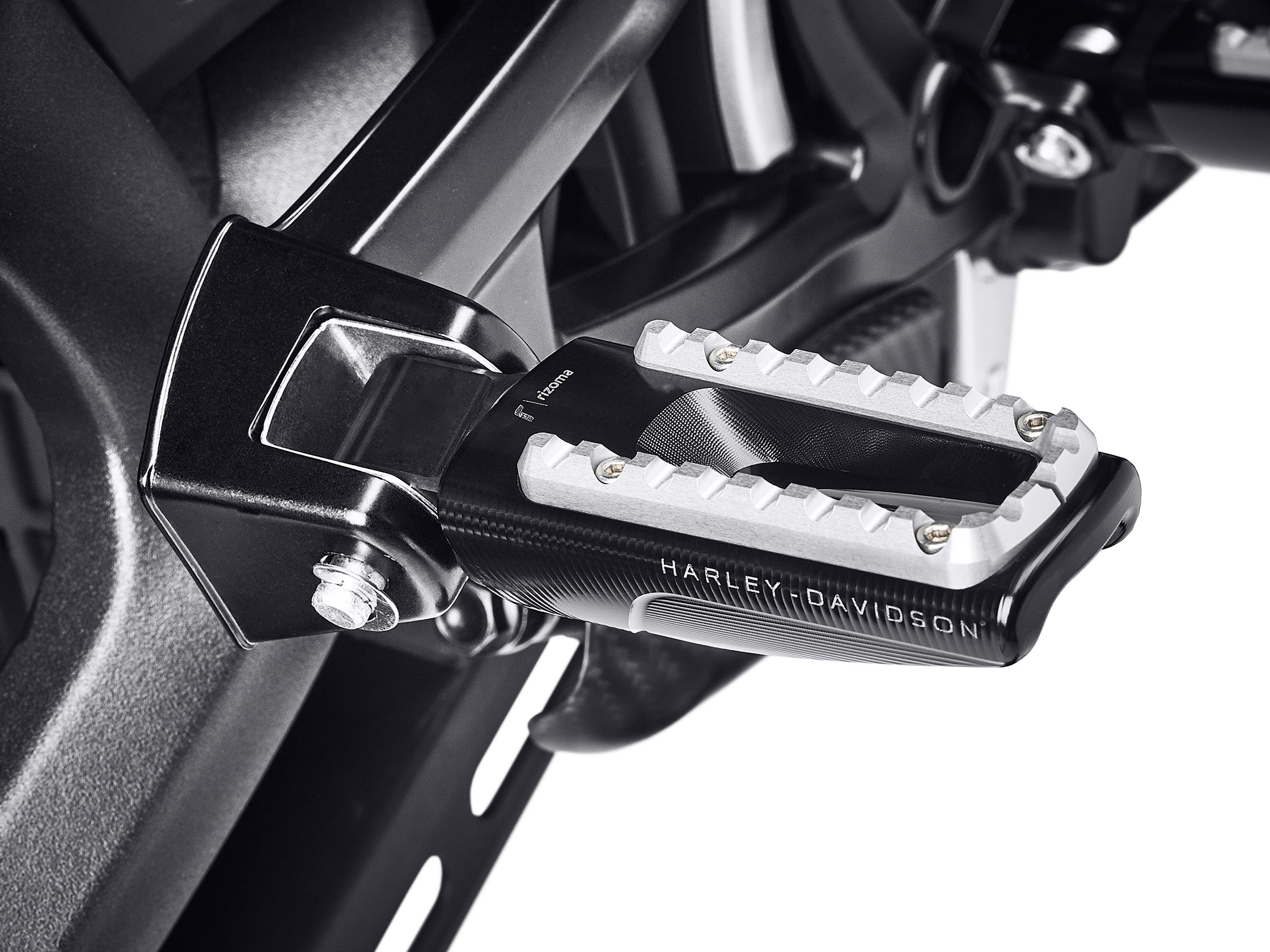 HARLEY-DAVIDSON BY RIZOMA® PASSENGER FOOTPEGS 50502159 / Footpegs /  Multi-fit / Parts & Accessories / - House-of-Flames Harley-Davidson