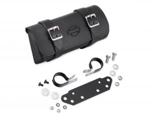 Down-Tube Bag - Black Leather - Sportster - Dyna 93300044