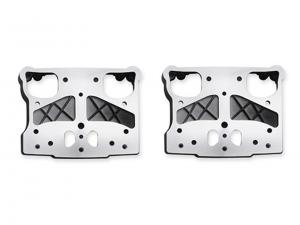 TWIN CAM ENGINE COVERS - WRINKLE BLACK - Rocker Box Lower Housing - Fits '99-later Dyna, '00-later Softail and '99-'16 Touring 17618-99A
