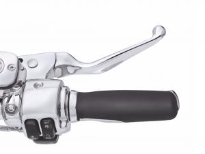 CHROME CLUTCH BRACKET AND MASTER CYLINDER<br />RESERVOIR KIT - Fits '08-later Dyna - '08-'14 Softail 45355-08A