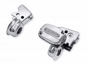 CHROME CLUTCH BRACKET AND MASTER CYLINDER<br />RESERVOIR KIT - Fits '08-'16 Touring 42117-08A