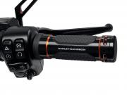 ADVERSARY HAND GRIPS - BLACK WITH ORANGE HIGHLIGHTS 56100544