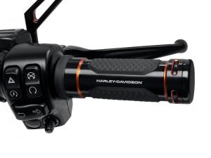 ADVERSARY HAND GRIPS - BLACK WITH ORANGE HIGHLIGHTS 56100544