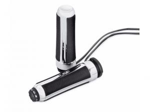 HEATED HAND GRIPS CHROME - AIRFLOW 56100256