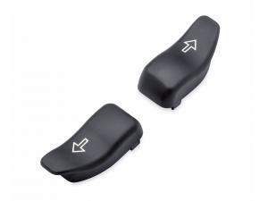 TURN SIGNAL EXTENSION CAPS - Black - Fits '14-later Road King® and Freewheeler® models 71500285