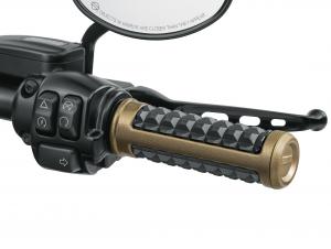 DOMINION COLLECTION HAND GRIPS - BRONZE - Softail 16 up, Touring 08 up  & Trike 08 up 56100234