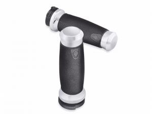 GET-A-GRIP HAND GRIPS - Chrome, Magnum 1.6" Diameter<br />Fits '96-later VRSC", XL, XR, Dyna® '96-'15 Softail® and '96-'07 Touring <br /><br /> 56...