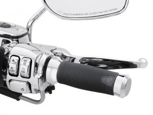 GET-A-GRIP LENKERGRIFFE - Chrom, Standard 1,5" Durchmesser Für VRSC", XL, XR, Dyna® ab '96 Softail® '96 '15 und Touring Modelle '96 '07_1