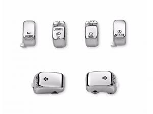 SWITCH CAP KIT - CHROME - 71803-03