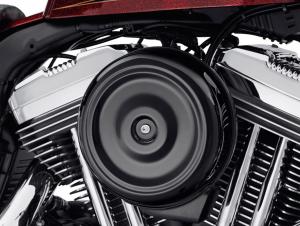 BOBBER-STYLE ROUND AIR CLEANER COVER - Gloss Black 61300128