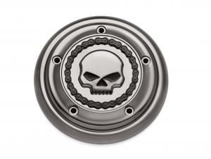SMOKEY CHROM - Luftfilter-Zierblende - Skull 61400163