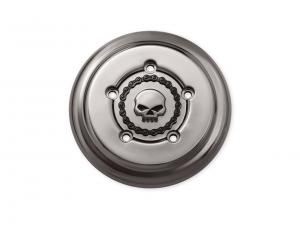 Skull & Chain Collection Air Cleaner Trim - Smokey Chrome 61400164