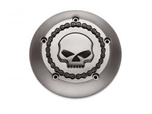 Skull & Chain Collection Air Cleaner Trim - Smokey Chrome 61400166