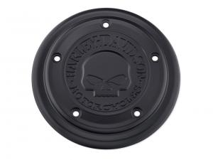 WILLIE G SKULL SCHWARZ - LUFTFILTER-ZIERBLENDE - EVO,  Dyna 99-08, Softail 00-15, Touring & Trike 99-13_1