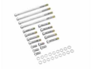CHROME HARDWARE KIT - PRIMARY COVER -  Fits '08-later FXCW, FXCWC and '09 FXSTSSE 60607-08